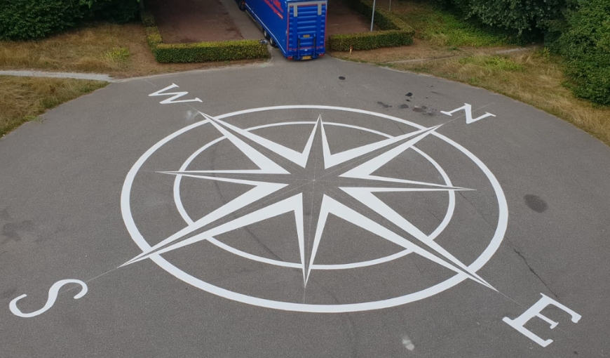 Koudplast markering