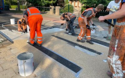 Tyregrip markering aanbrengen