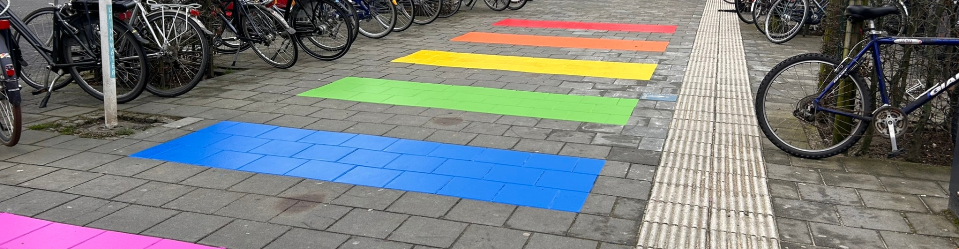 Oversteekplaats wegmarkering Roermond